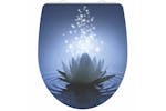 Schutte 435111 Duroplast High Gloss Toilet Seat With Soft-close Water Lily Schutte 435111 Duroplast High Gloss Toilet Seat With Soft-close Water Lily