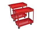 vidaXL 140155 2 X Workshop Tool Trolley 100 Kg 2 Shelves vidaXL 140155 2 X Workshop Tool Trolley 100 Kg 2 Shelves