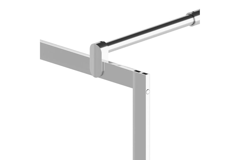 vidaXL 146650 Walk-in Shower Wall Esg Glass With Stone Design 80x195cm vidaXL 146650 Walk-in Shower Wall Esg Glass With Stone Design 80x195cm