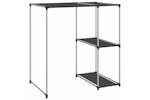 vidaXL 343145 Storage Rack Over Washing Machine Black 87x55x90.5cm Iron vidaXL 343145 Storage Rack Over Washing Machine Black 87x55x90.5cm Iron