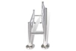 vidaXL 140334 Stainless Steel Towel Rack 6 Tubes vidaXL 140334 Stainless Steel Towel Rack 6 Tubes