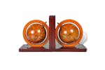 vidaXL 240729 Bookstand World Map Globe Bookend Classic A Pair vidaXL 240729 Bookstand World Map Globe Bookend Classic A Pair