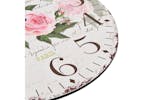vidaXL 50625 Vintage Wall Clock Flower 30cm vidaXL 50625 Vintage Wall Clock Flower 30cm