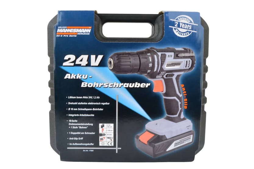 Bruder Mannesmann 440338 Cordless Drill 24 V 1.3 Ah Bruder Mannesmann 440338 Cordless Drill 24 V 1.3 Ah