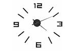 Vidaxl 3d Wall Clock Modern Design Black 100 Cm Xxl Vidaxl 3d Wall Clock Modern Design Black 100 Cm Xxl
