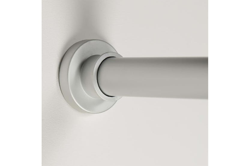 Sealskin 426406 Corner Shower Curtain Rod 90x90cm Matte Grey Sealskin 426406 Corner Shower Curtain Rod 90x90cm Matte Grey