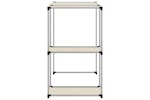 vidaXL 343147 Storage Rack Over Washing Machine Cream 87x55x90.5cm Iron vidaXL 343147 Storage Rack Over Washing Machine Cream 87x55x90.5cm Iron