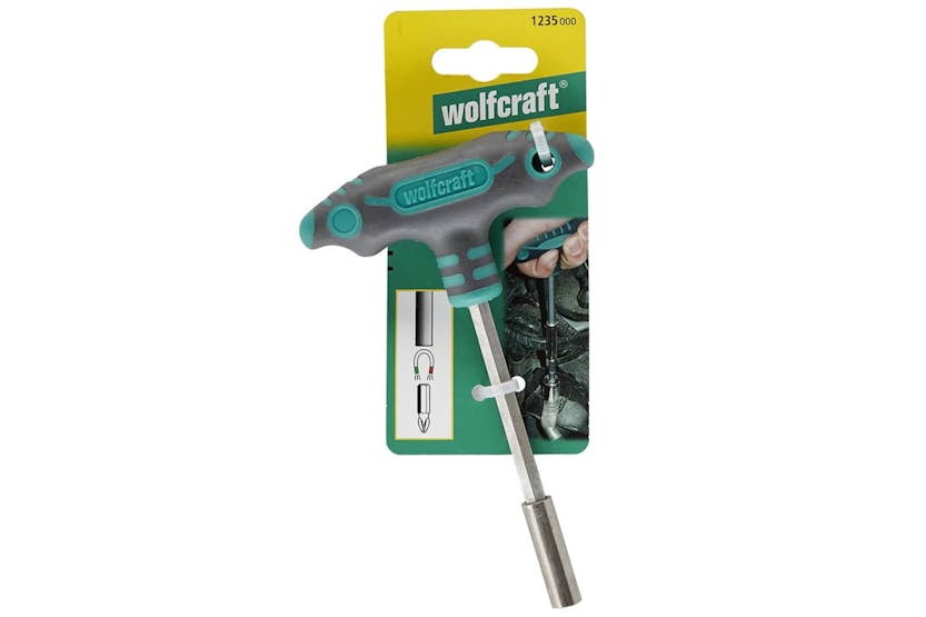 Wolfcraft 405114 T-handle Screwdriver With Bit Holder 1235000 Wolfcraft 405114 T-handle Screwdriver With Bit Holder 1235000