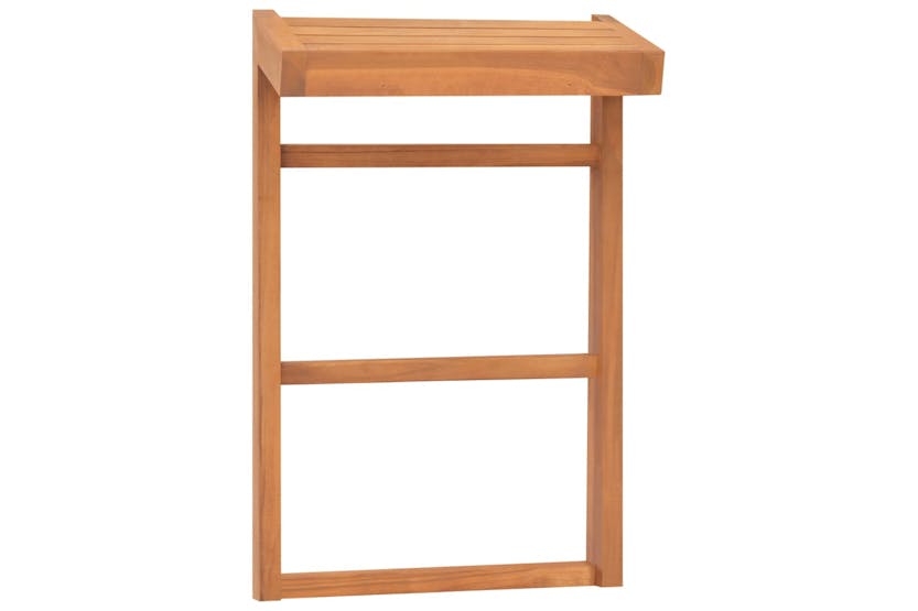 vidaXL 325278 Towel Racks 2 Pcs Solid Teak Wood vidaXL 325278 Towel Racks 2 Pcs Solid Teak Wood