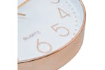 vidaXL 50633 Wall Clock 30cm Rose Gold vidaXL 50633 Wall Clock 30cm Rose Gold