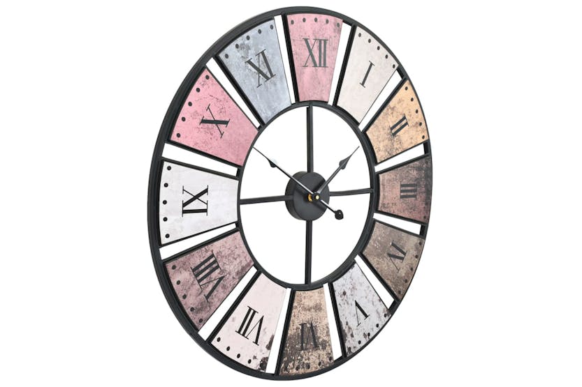 vidaXL 50647 Vintage Wall Clock With Quartz Movement 60cm Xxl vidaXL 50647 Vintage Wall Clock With Quartz Movement 60cm Xxl