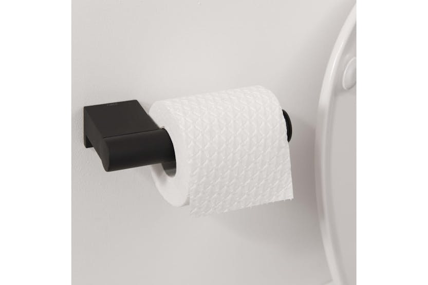 Tiger 426424 Toilet Roll Holder "bold" Matt Black Tiger 426424 Toilet Roll Holder "bold" Matt Black