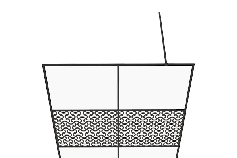 vidaXL 151032 Walk-in Shower Wall With Clear Esg Glass 140x195cm Black vidaXL 151032 Walk-in Shower Wall With Clear Esg Glass 140x195cm Black