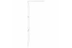 vidaXL 146645 Walk-in Shower Wall With Whole Frosted Esg Glass 80x195cm vidaXL 146645 Walk-in Shower Wall With Whole Frosted Esg Glass 80x195cm