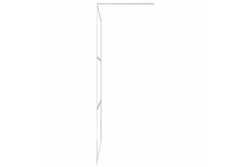 vidaXL 146645 Walk-in Shower Wall With Whole Frosted Esg Glass 80x195cm vidaXL 146645 Walk-in Shower Wall With Whole Frosted Esg Glass 80x195cm