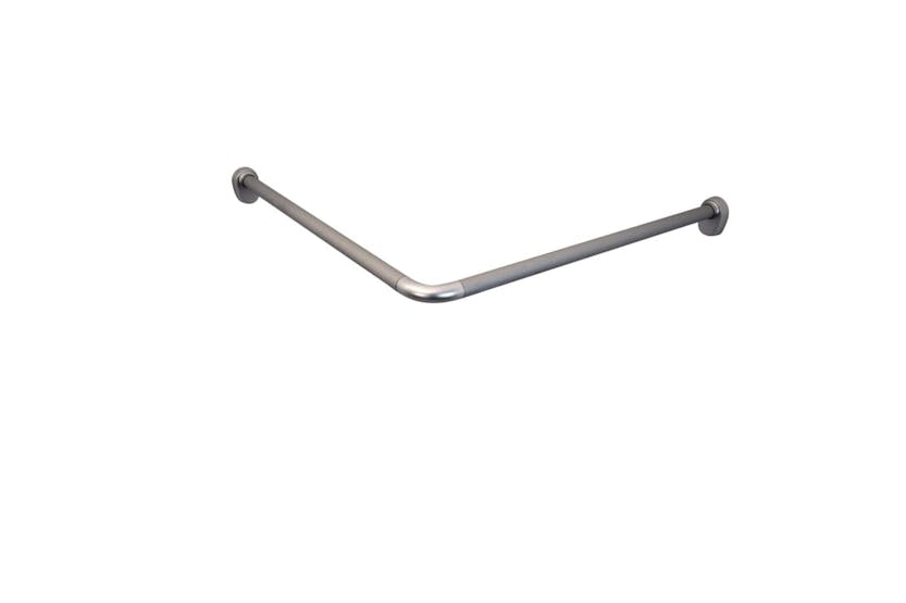 Ridder 425895 Universal Corner Shower Curtain Rod 90x90x2.5 Cm Ridder 425895 Universal Corner Shower Curtain Rod 90x90x2.5 Cm