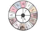 vidaXL 50647 Vintage Wall Clock With Quartz Movement 60cm Xxl vidaXL 50647 Vintage Wall Clock With Quartz Movement 60cm Xxl