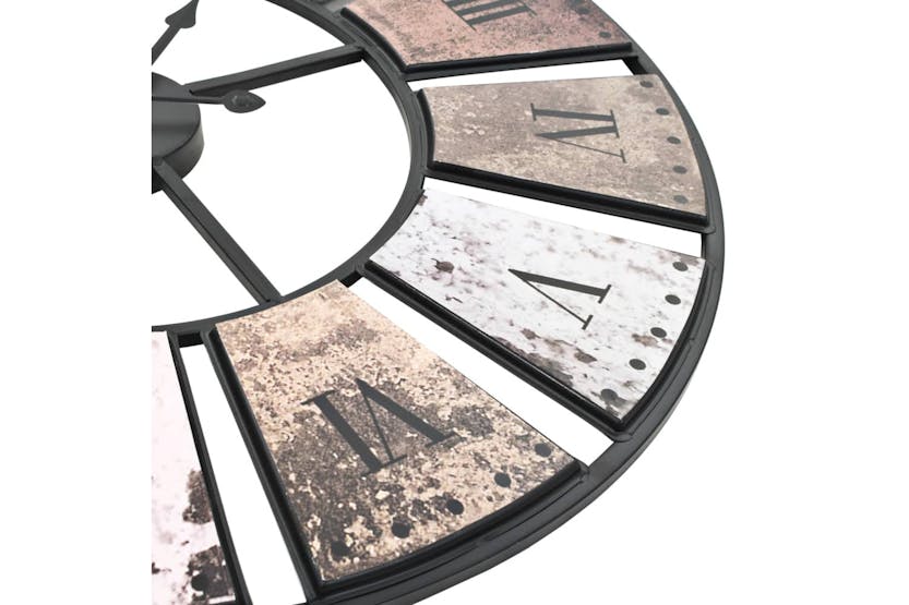 vidaXL 50647 Vintage Wall Clock With Quartz Movement 60cm Xxl vidaXL 50647 Vintage Wall Clock With Quartz Movement 60cm Xxl