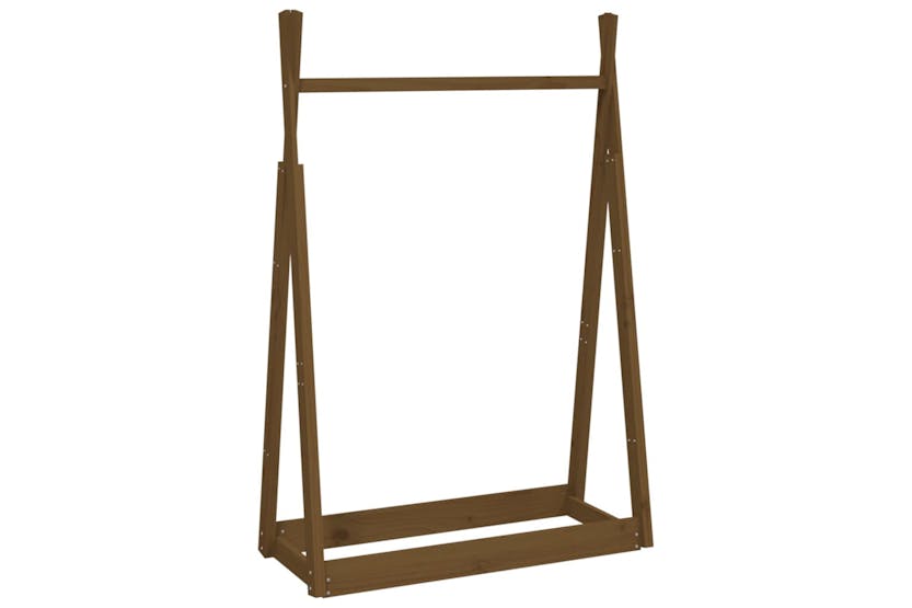 vidaXL 824986 Clothes Rack Honey Brown 100x45x150cm Solid Wood Pine vidaXL 824986 Clothes Rack Honey Brown 100x45x150cm Solid Wood Pine