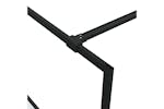 vidaXL 152129 Walk-in Shower Wall Black 140x195cm Half Frosted Esg Glass vidaXL 152129 Walk-in Shower Wall Black 140x195cm Half Frosted Esg Glass