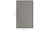 vidaXL 326948 Doormat Tufted 90x150cm Light Brown vidaXL 326948 Doormat Tufted 90x150cm Light Brown