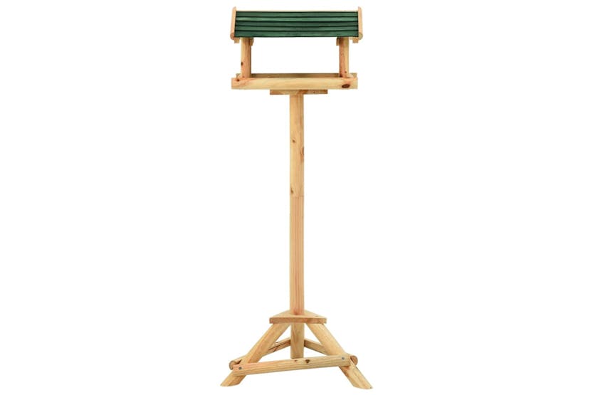 vidaXL 316418 Bird Feeder With Stand 37x28x100cm Solid Fir Wood vidaXL 316418 Bird Feeder With Stand 37x28x100cm Solid Fir Wood