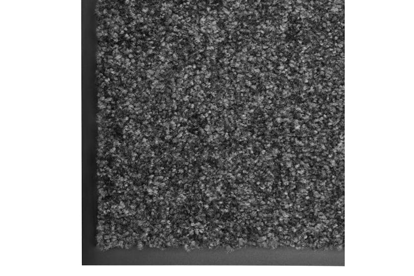 vidaXL 323419 Doormat Washable Anthracite 90x150cm vidaXL 323419 Doormat Washable Anthracite 90x150cm