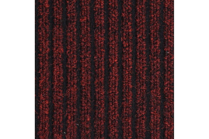 vidaXL 331599 Doormat Striped Red 60x80cm vidaXL 331599 Doormat Striped Red 60x80cm