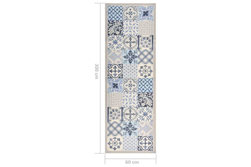 vidaXL 315956 Kitchen Carpet Washable Mosaic 60x300cm vidaXL 315956 Kitchen Carpet Washable Mosaic 60x300cm