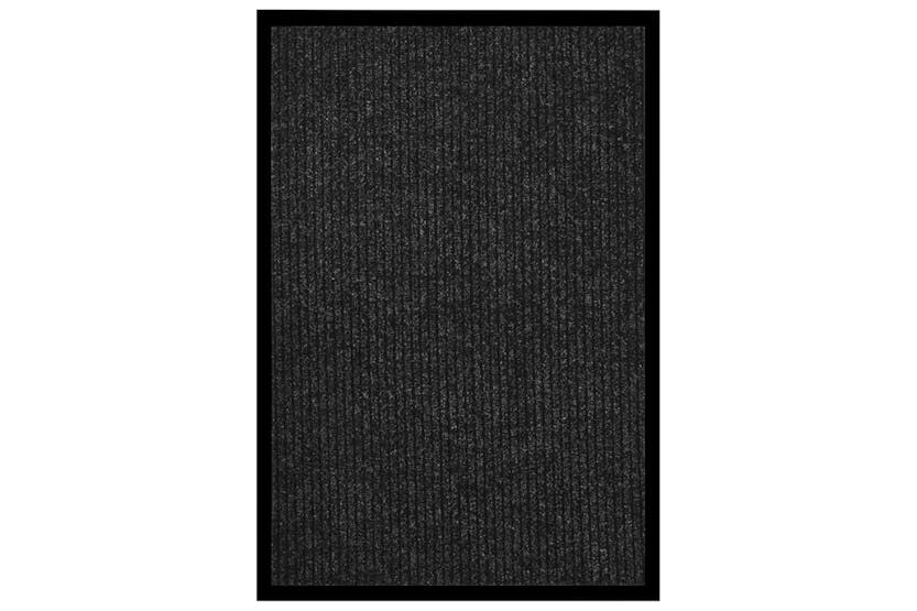 vidaXL 331609 Doormat Striped Anthracite 80x120cm vidaXL 331609 Doormat Striped Anthracite 80x120cm