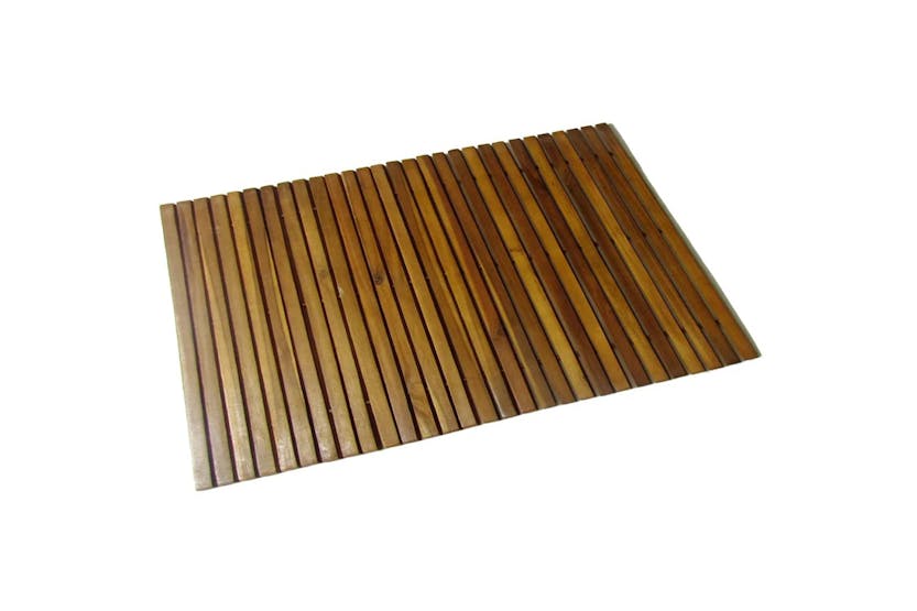 vidaXL 41586 Acacia Bath Mat 80 X 50cm vidaXL 41586 Acacia Bath Mat 80 X 50cm