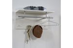 Fmd 428781 Wall-mounted Coat Rack 72x29.3x34.5 Cm White Fmd 428781 Wall-mounted Coat Rack 72x29.3x34.5 Cm White