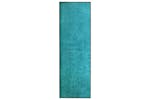 vidaXL 323459 Doormat Washable Cyan 60x180cm vidaXL 323459 Doormat Washable Cyan 60x180cm