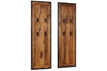 vidaXL 246232 Coat Racks 2 Pcs Solid Sheesham Wood vidaXL 246232 Coat Racks 2 Pcs Solid Sheesham Wood