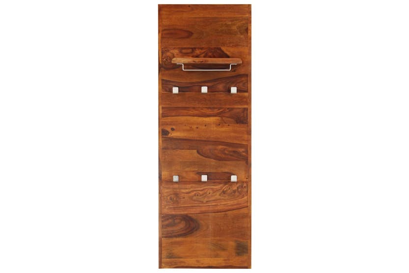 vidaXL 246351 Coat Rack Solid Sheesham Wood 118x40cm vidaXL 246351 Coat Rack Solid Sheesham Wood 118x40cm