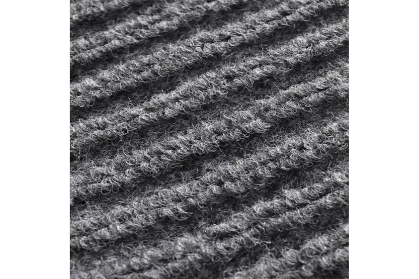 vidaXL 241274 Grey Pvc Door Mat 90 X 60cm vidaXL 241274 Grey Pvc Door Mat 90 X 60cm