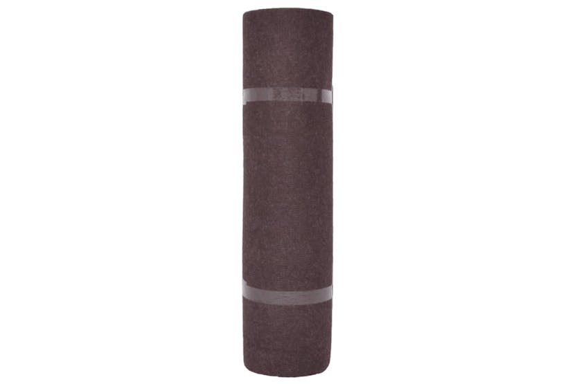 vidaXL 287676 Exhibition Carpet Rib 1.2x20 M Brown vidaXL 287676 Exhibition Carpet Rib 1.2x20 M Brown