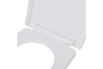 vidaXL 275930 Toilet Seats With Soft Close Lids 2 Pcs Plastic White vidaXL 275930 Toilet Seats With Soft Close Lids 2 Pcs Plastic White