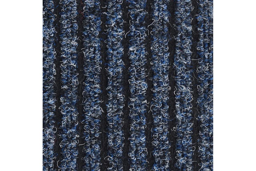 vidaXL 331612 Doormat Striped Blue 80x120cm vidaXL 331612 Doormat Striped Blue 80x120cm