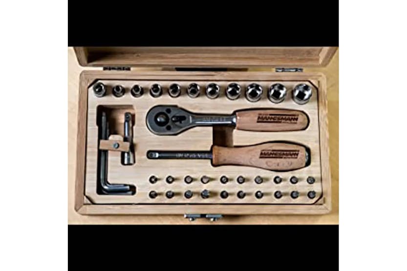 Bruder Mannesmann 443681 41 Piece Socket Set Bamboo Bruder Mannesmann 443681 41 Piece Socket Set Bamboo