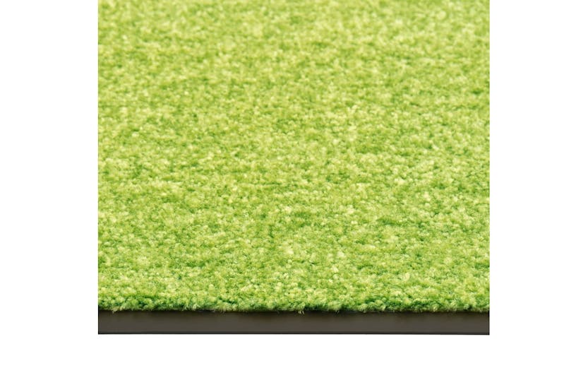 vidaXL 323430 Doormat Washable Green 90x120cm vidaXL 323430 Doormat Washable Green 90x120cm