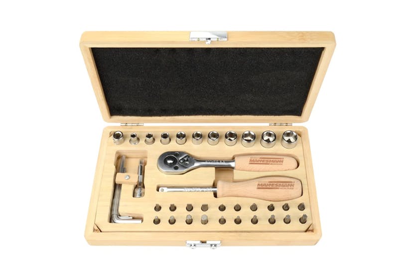 Bruder Mannesmann 443681 41 Piece Socket Set Bamboo Bruder Mannesmann 443681 41 Piece Socket Set Bamboo