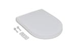 vidaXL 141763 White Soft-close Toilet Seat Square vidaXL 141763 White Soft-close Toilet Seat Square