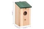 vidaXL 41012 Bird Houses 4 Pcs Wood 12x12x22cm vidaXL 41012 Bird Houses 4 Pcs Wood 12x12x22cm
