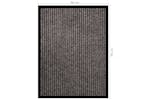 vidaXL 331602 Doormat Striped Beige 60x80cm vidaXL 331602 Doormat Striped Beige 60x80cm