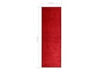 vidaXL 323423 Doormat Washable Red 60x180cm vidaXL 323423 Doormat Washable Red 60x180cm