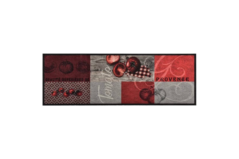 vidaXL 323469 Kitchen Floor Mat Washable Tomato 45x150cm vidaXL 323469 Kitchen Floor Mat Washable Tomato 45x150cm