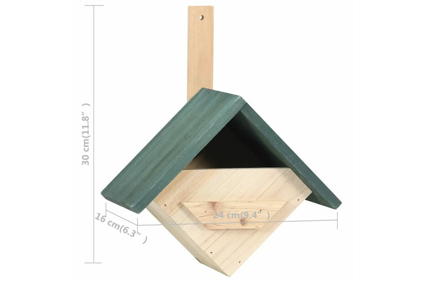 vidaXL 47247 Bird Houses 4 Pcs 24x16x30cm Firwood vidaXL 47247 Bird Houses 4 Pcs 24x16x30cm Firwood