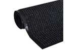 vidaXL 241267 Black Pvc Door Mat 120 X 180cm vidaXL 241267 Black Pvc Door Mat 120 X 180cm