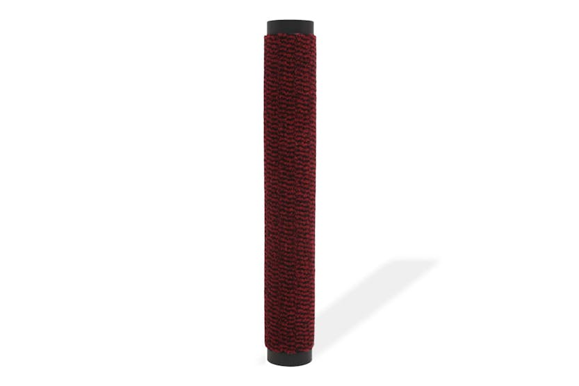 vidaXL 132704 Dust Control Mat Rectangular Tufted 40x60cm Red vidaXL 132704 Dust Control Mat Rectangular Tufted 40x60cm Red